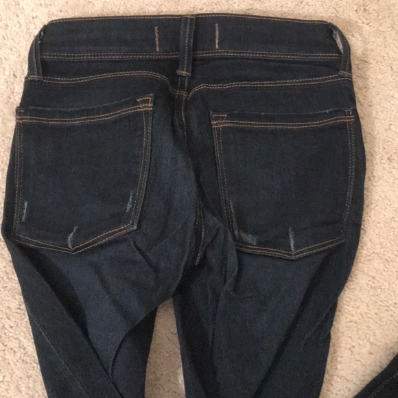 Free People Rolled Crop Skinny - Dark wash - Picture 5 of 7